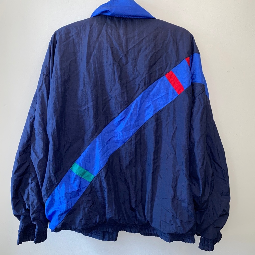 Vintage 80's/90's Colorful Visor Windbreaker - Picture 5 of 6